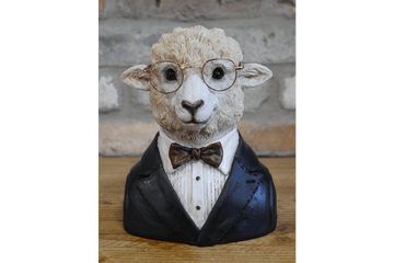 Small Sheep Bust - RUTHERFORD & Co