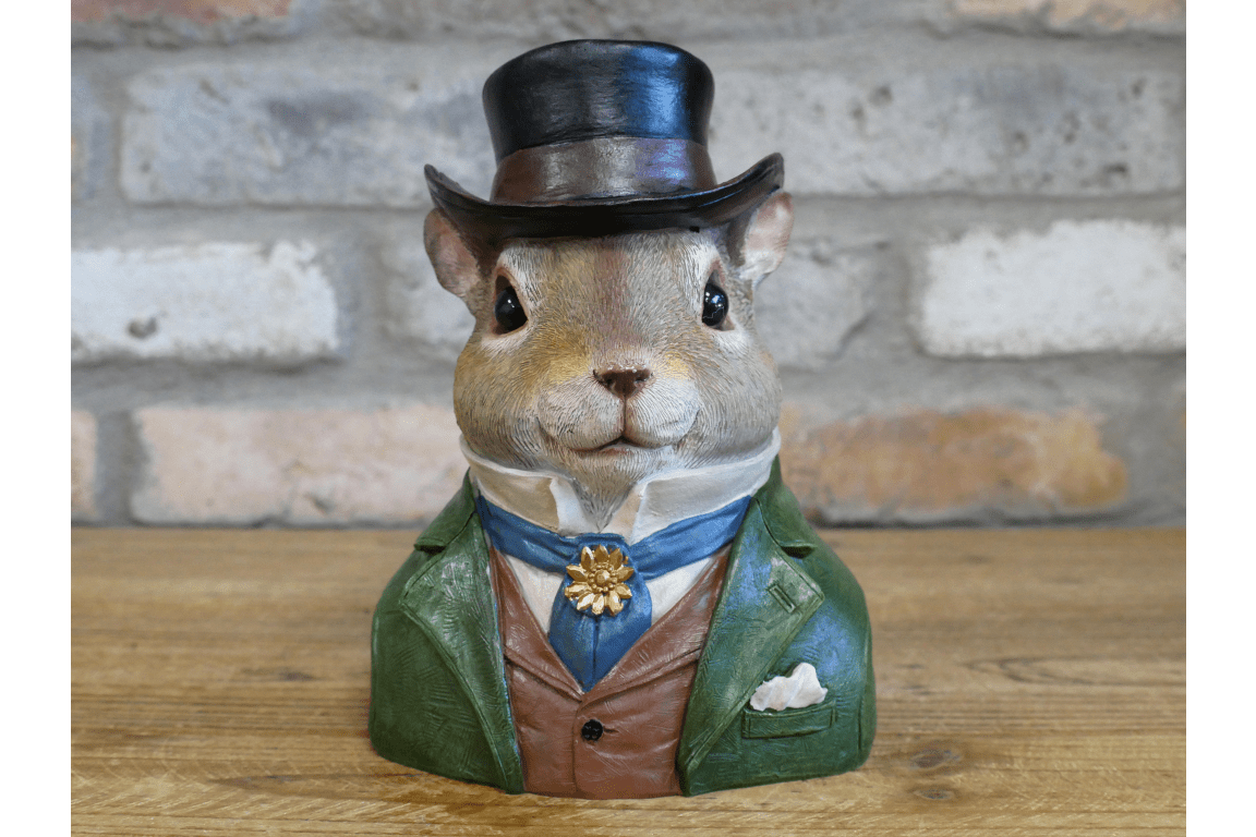 Small Squirrel Bust - RUTHERFORD & Co