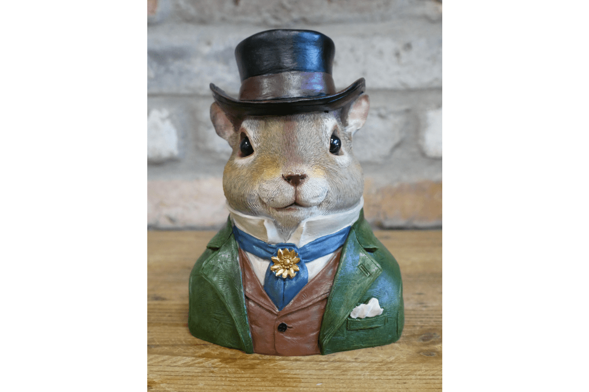 Small Squirrel Bust - RUTHERFORD & Co