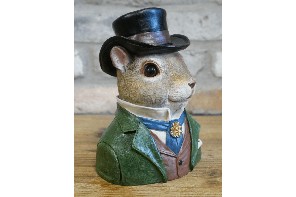 Small Squirrel Bust - RUTHERFORD & Co
