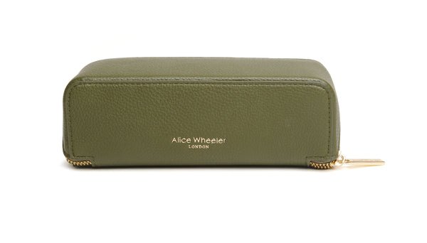 Small Train Case/Olive - RUTHERFORD & Co