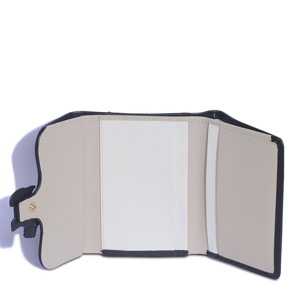 Small Trifold Purse Black - RUTHERFORD & Co