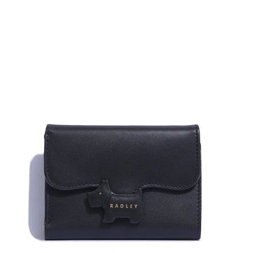 Small Trifold Purse Black - RUTHERFORD & Co