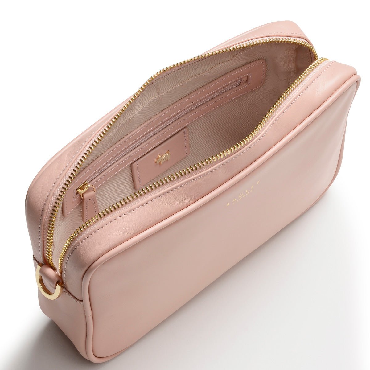Small Ziptop Camera Bag Pink - RUTHERFORD & Co