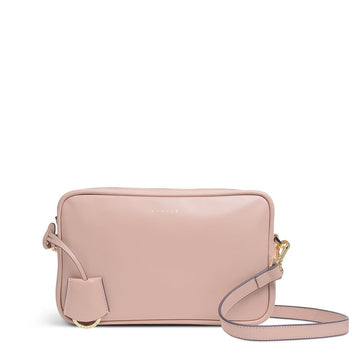 Small Ziptop Camera Bag Pink - RUTHERFORD & Co