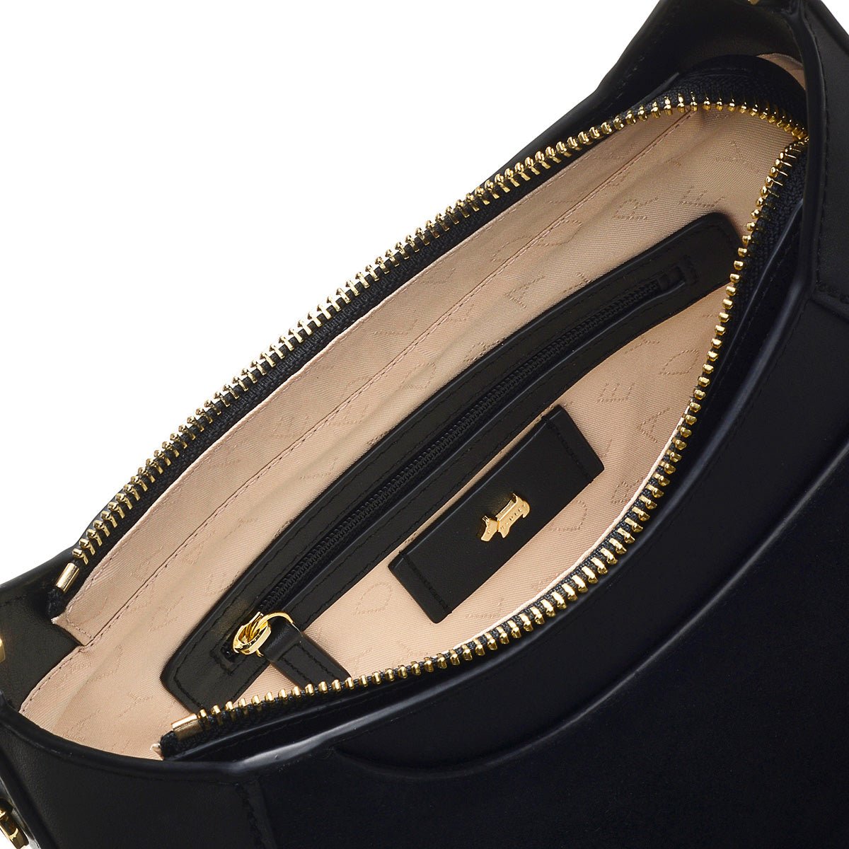 Small Ziptop Crossbody Black - RUTHERFORD & Co