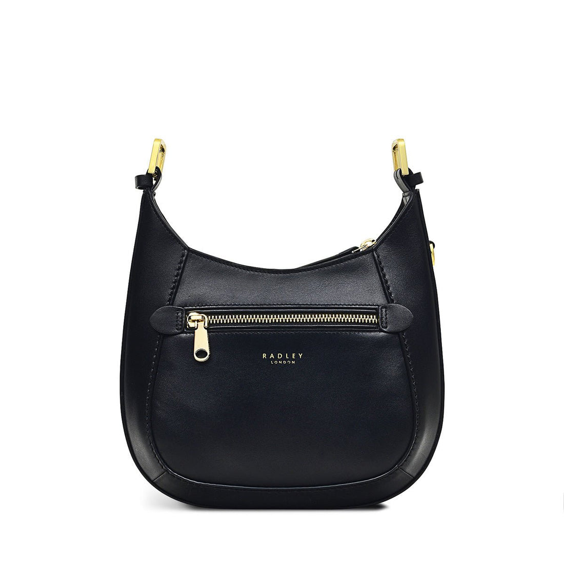 Small Ziptop Crossbody Black - RUTHERFORD & Co