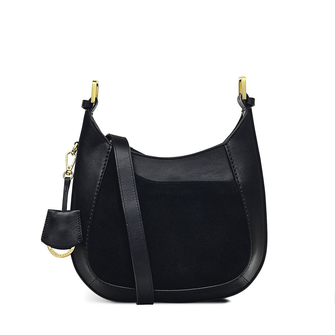 Small Ziptop Crossbody Black - RUTHERFORD & Co