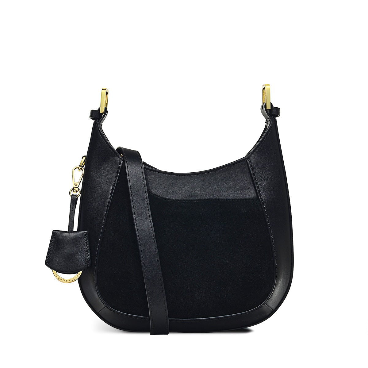 Small Ziptop Crossbody Black - RUTHERFORD & Co