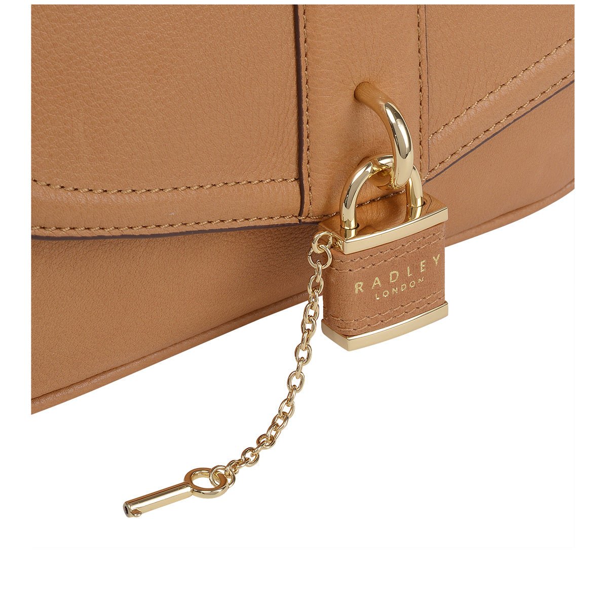 Small Ziptop Crossbody Brown - RUTHERFORD & Co
