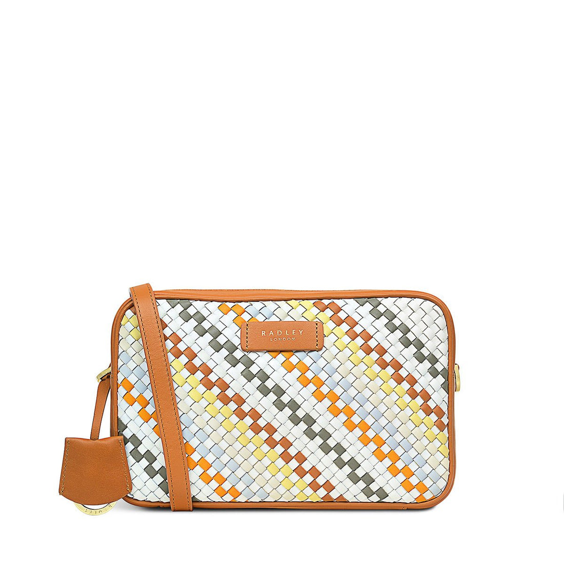 Small Ziptop Crossbody Chalk - RUTHERFORD & Co