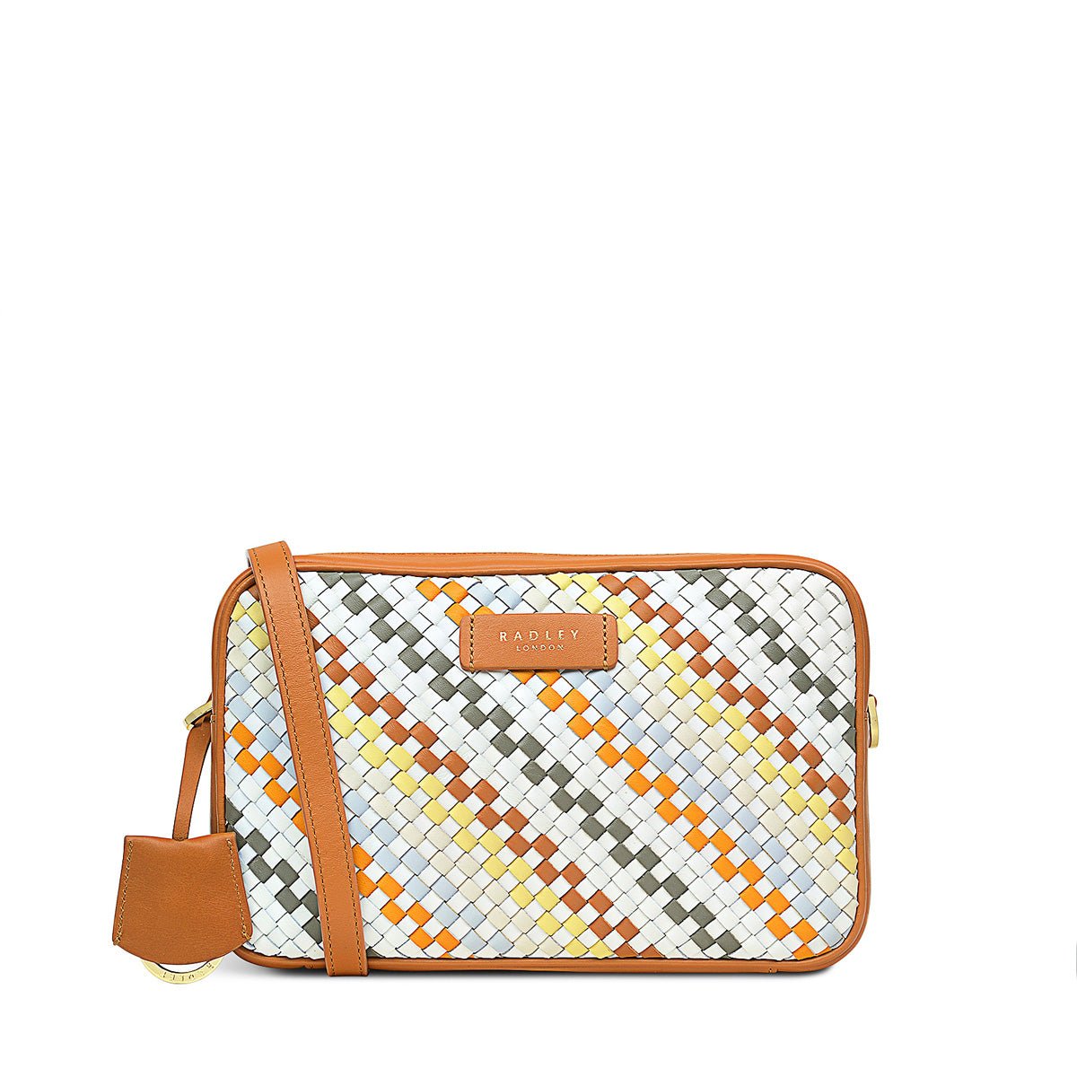 Small Ziptop Crossbody Chalk - RUTHERFORD & Co