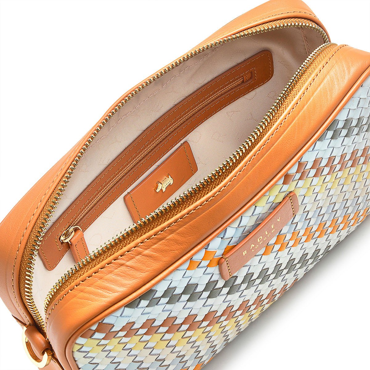 Small Ziptop Crossbody Chalk - RUTHERFORD & Co