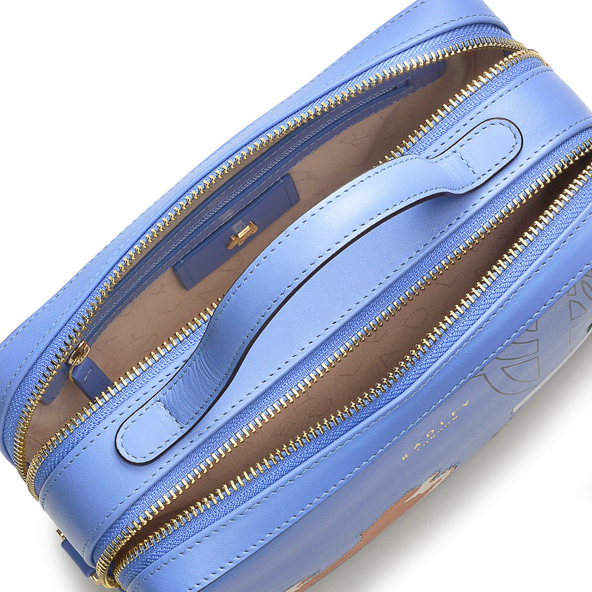 Small Ziptop Crossbody Cornflower - RUTHERFORD & Co
