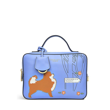 Small Ziptop Crossbody Cornflower - RUTHERFORD & Co