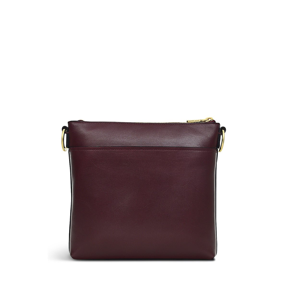 Small Ziptop Crossbody Dark Cherry - RUTHERFORD & Co