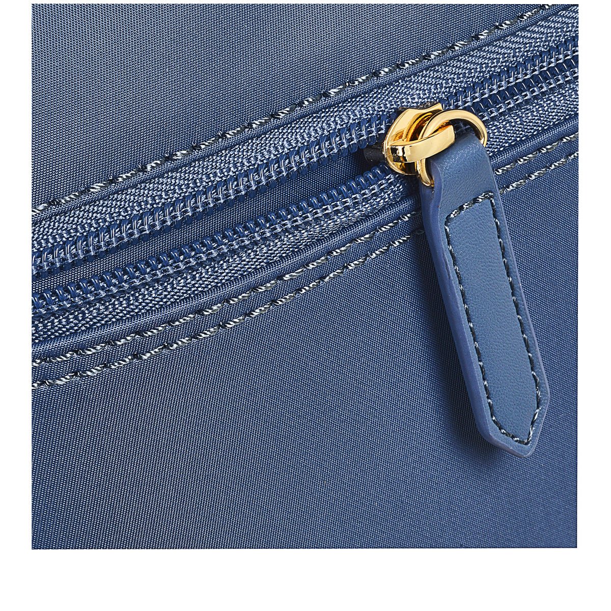Small Ziptop Crossbody Vintage Blue - RUTHERFORD & Co