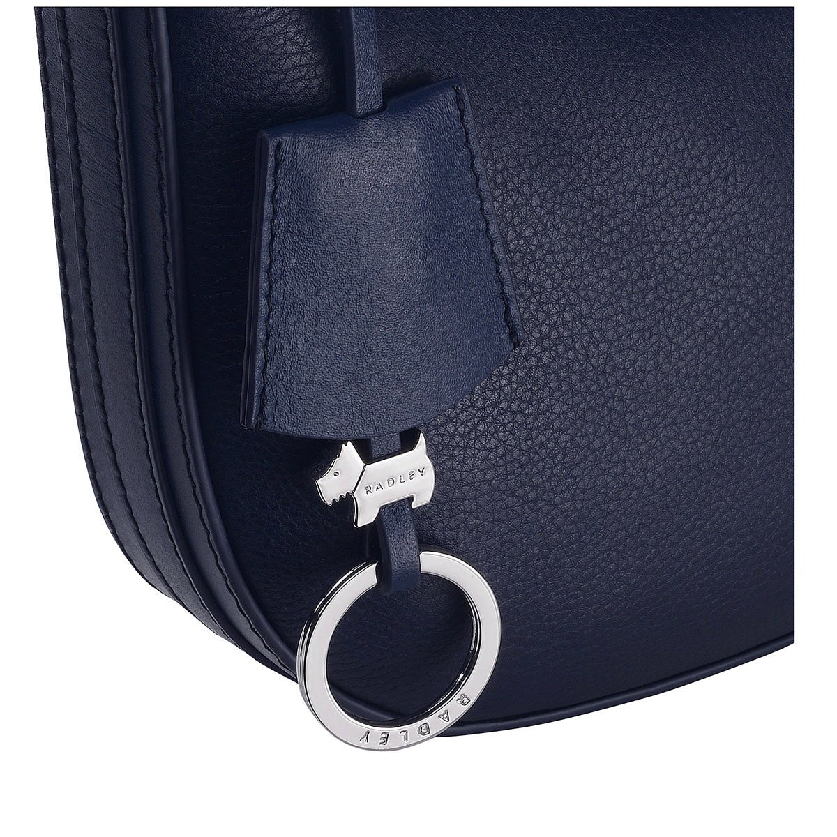 Small Ziptop Multiway Dark Blue - RUTHERFORD & Co