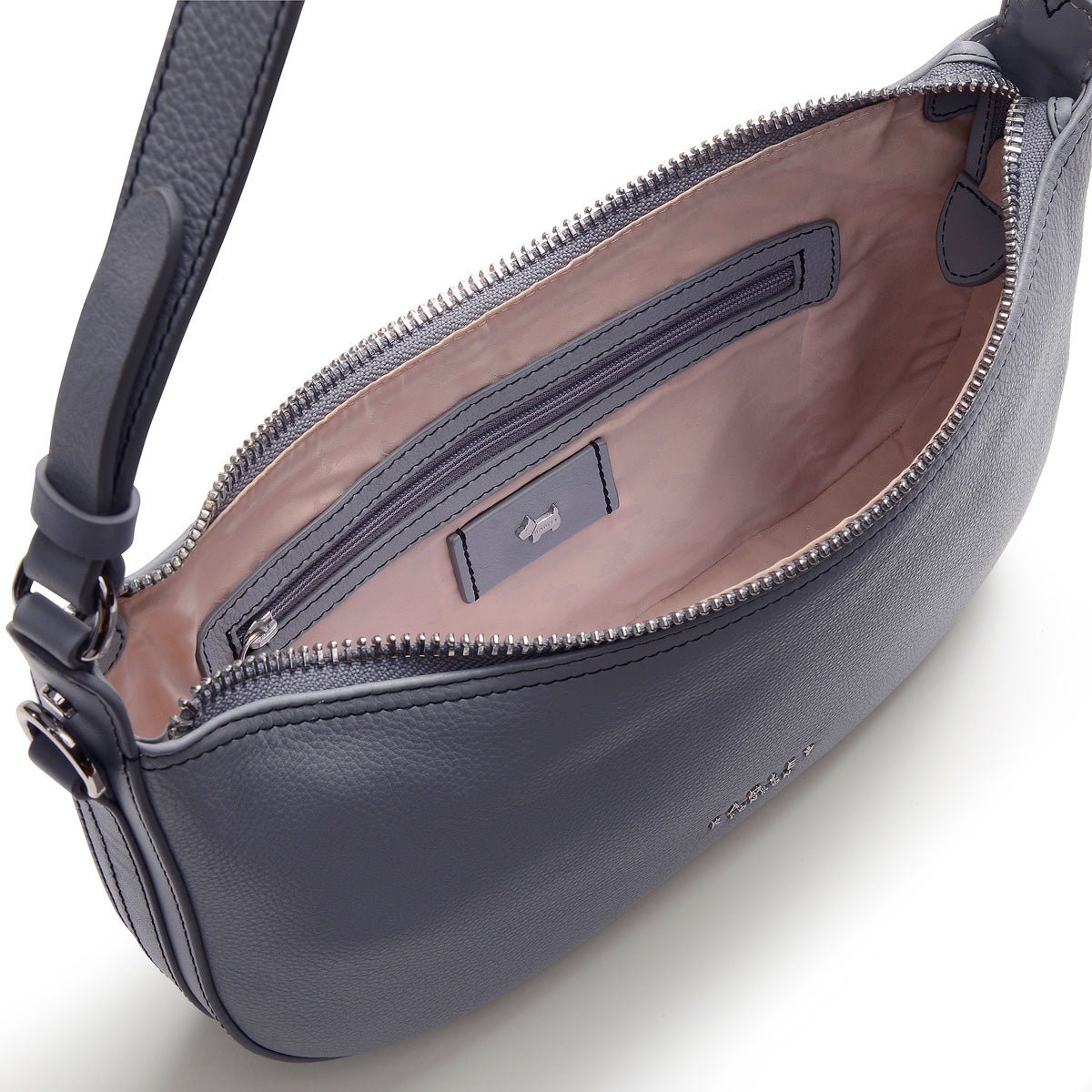 Small Ziptop Multiway Dark Grey - RUTHERFORD & Co