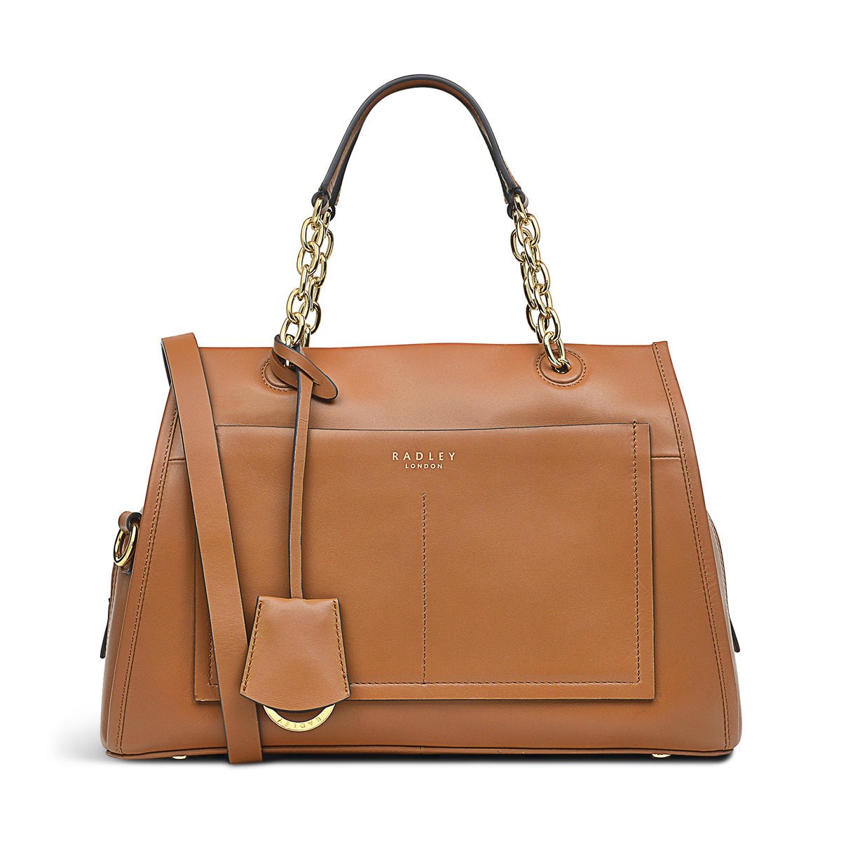 Small Ziptop Multiway Toffee - RUTHERFORD & Co