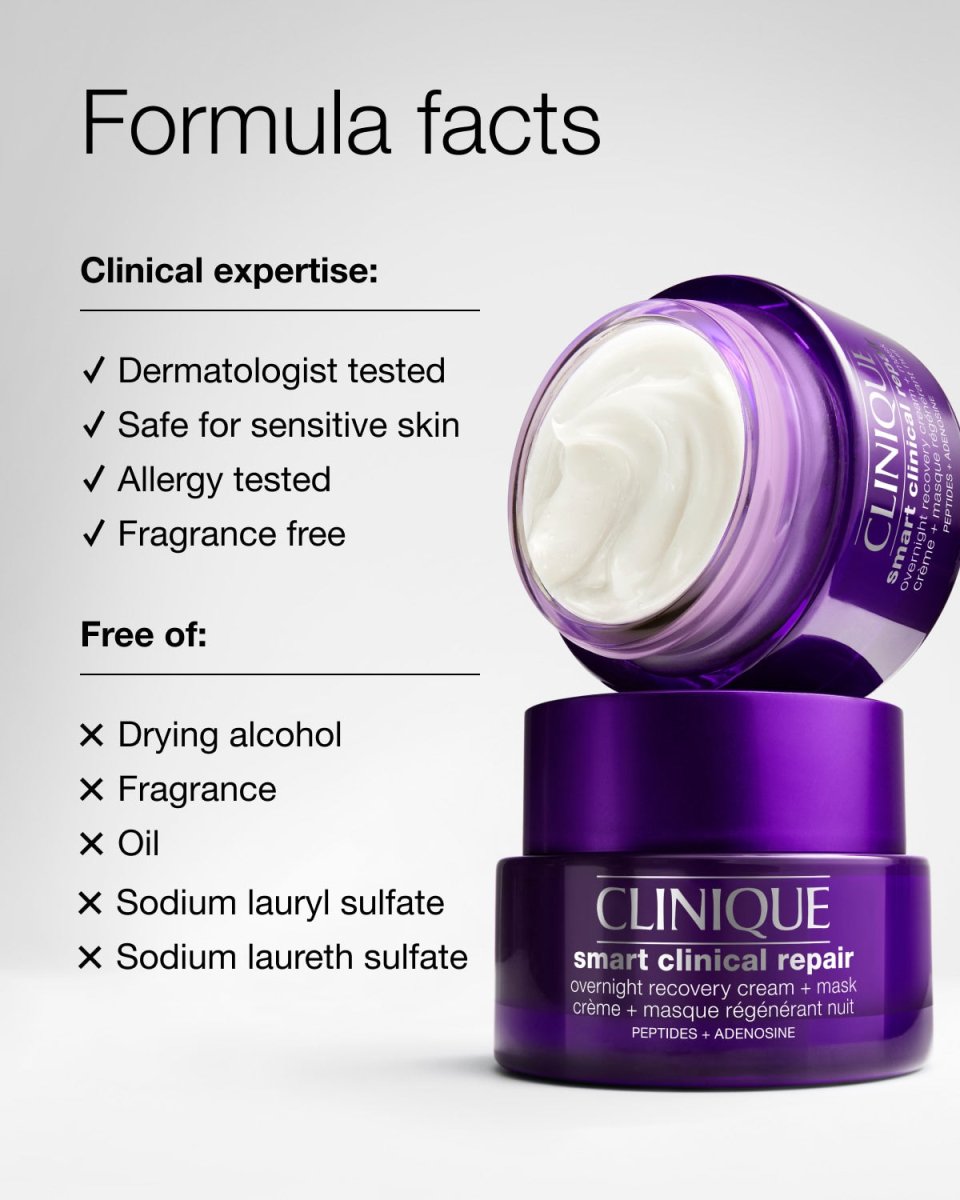 Smart Clinical Repair™ Overnight Recovery Cream + Mask - RUTHERFORD & Co
