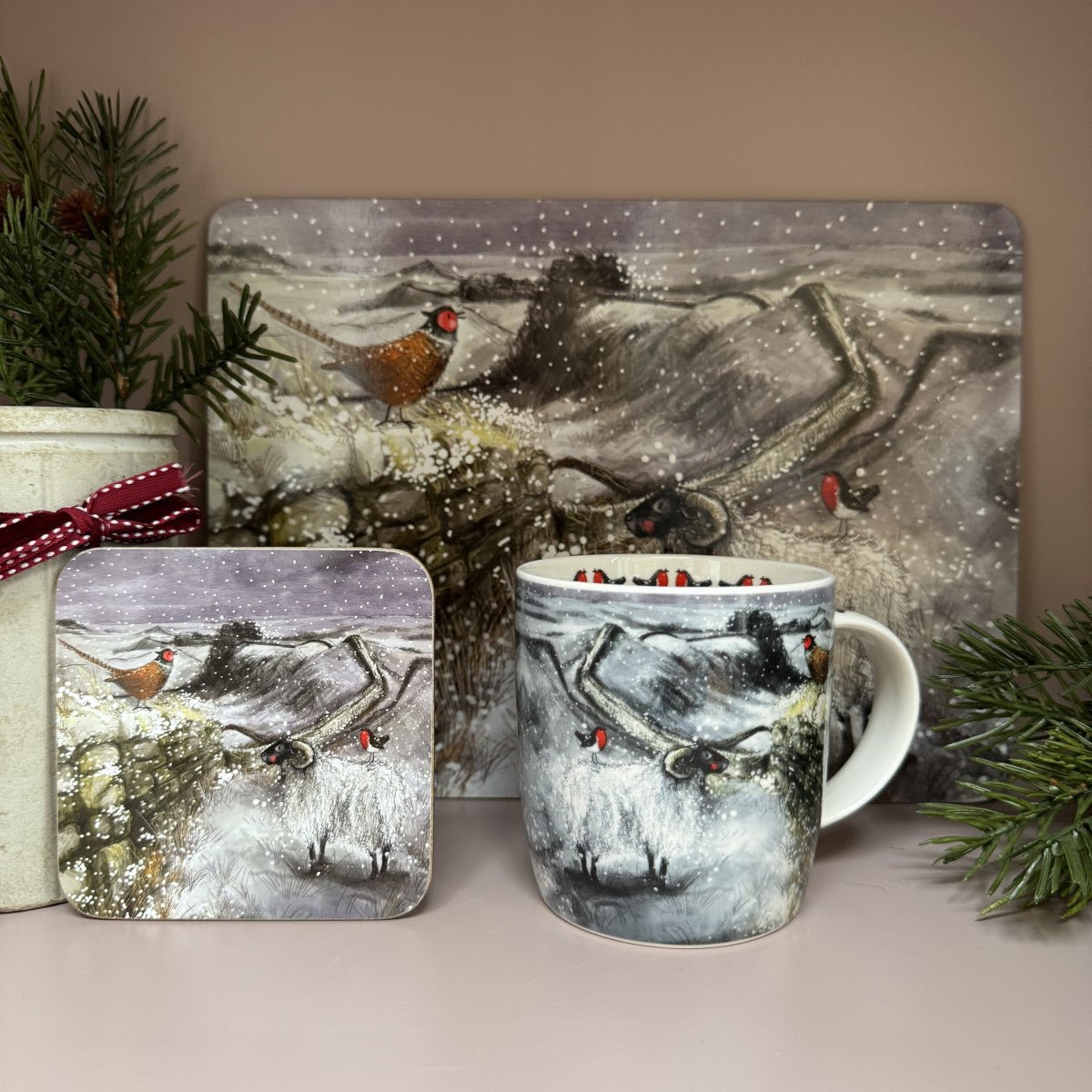 Snowfall on the Wall Mug - RUTHERFORD & Co