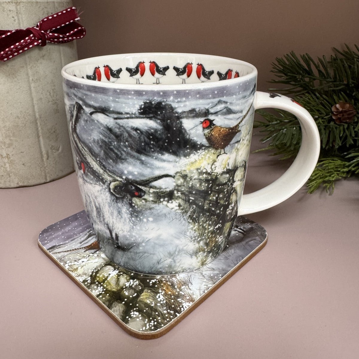 Snowfall on the Wall Mug - RUTHERFORD & Co