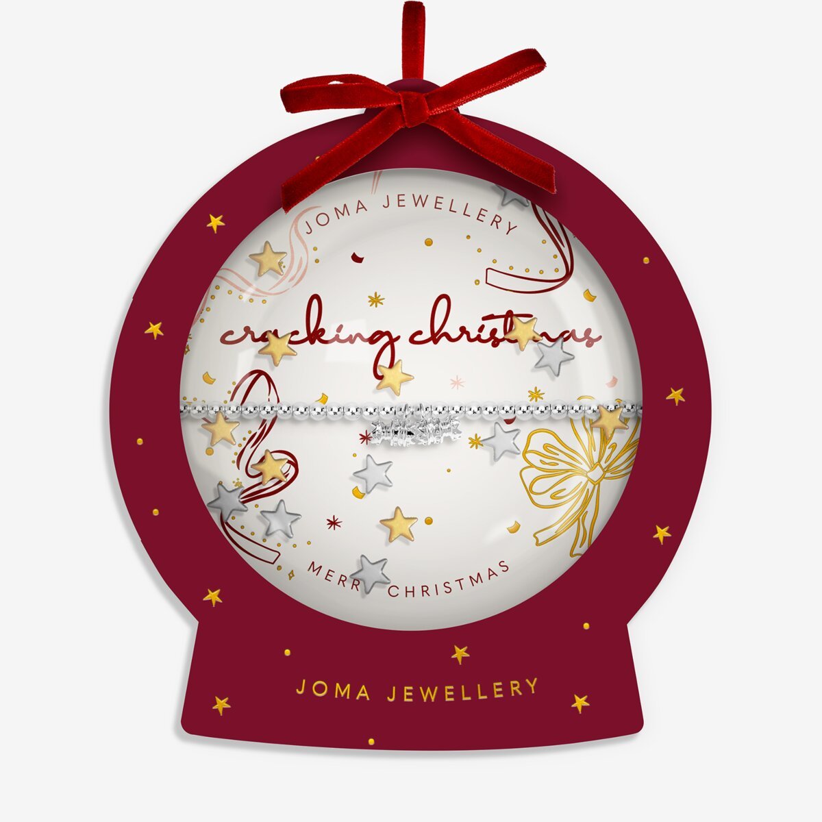 Snowglobe A Little 'Cracking Christmas' Bracelet - RUTHERFORD & Co