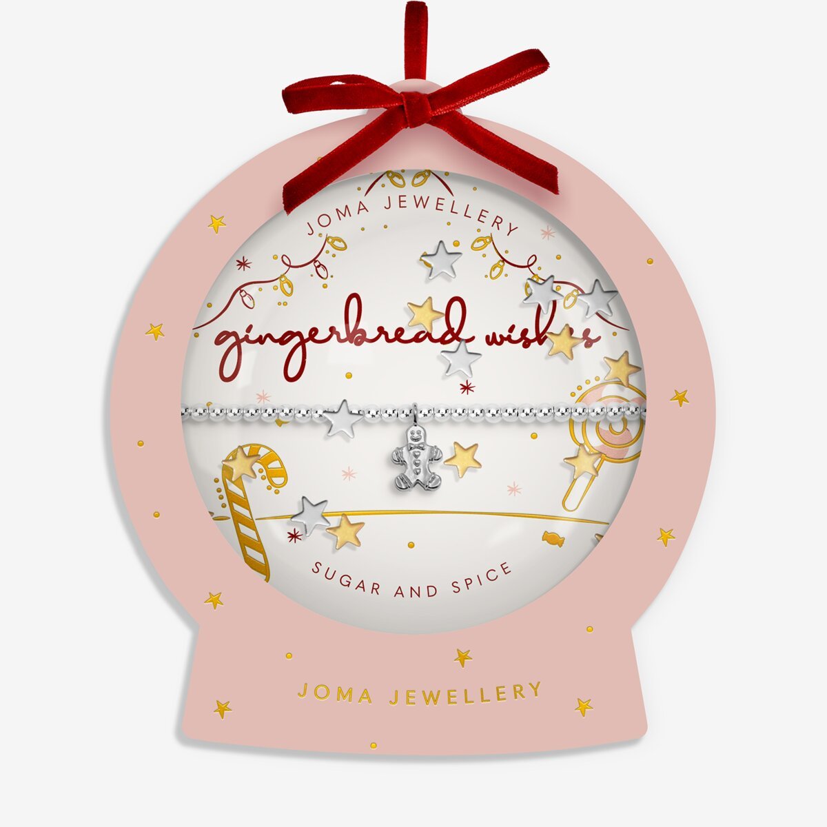 Snowglobe A Little 'Gingerbread Wishes' Bracelet - RUTHERFORD & Co