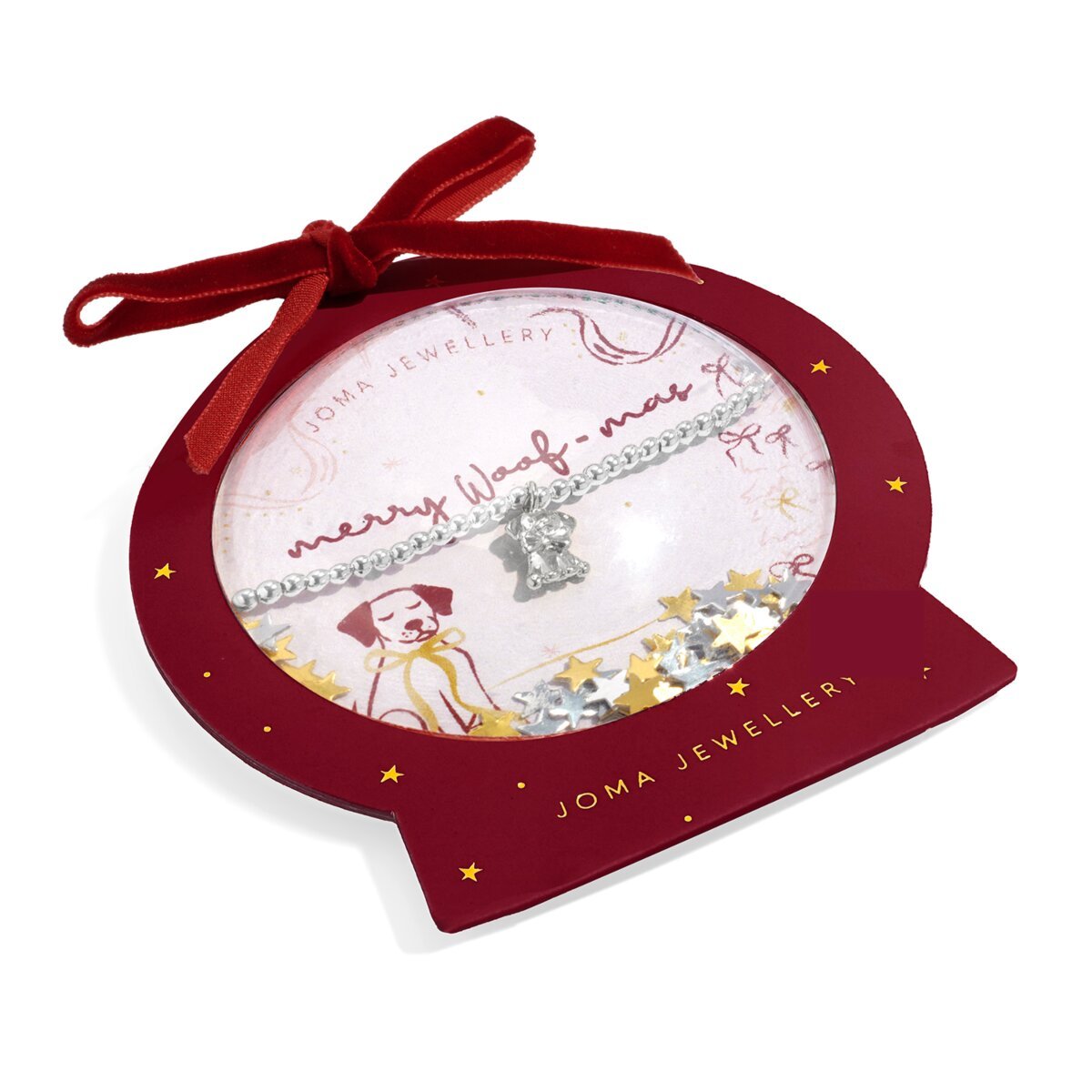Snowglobe A Little 'Merry Woof-Mas' Bracelet - RUTHERFORD & Co