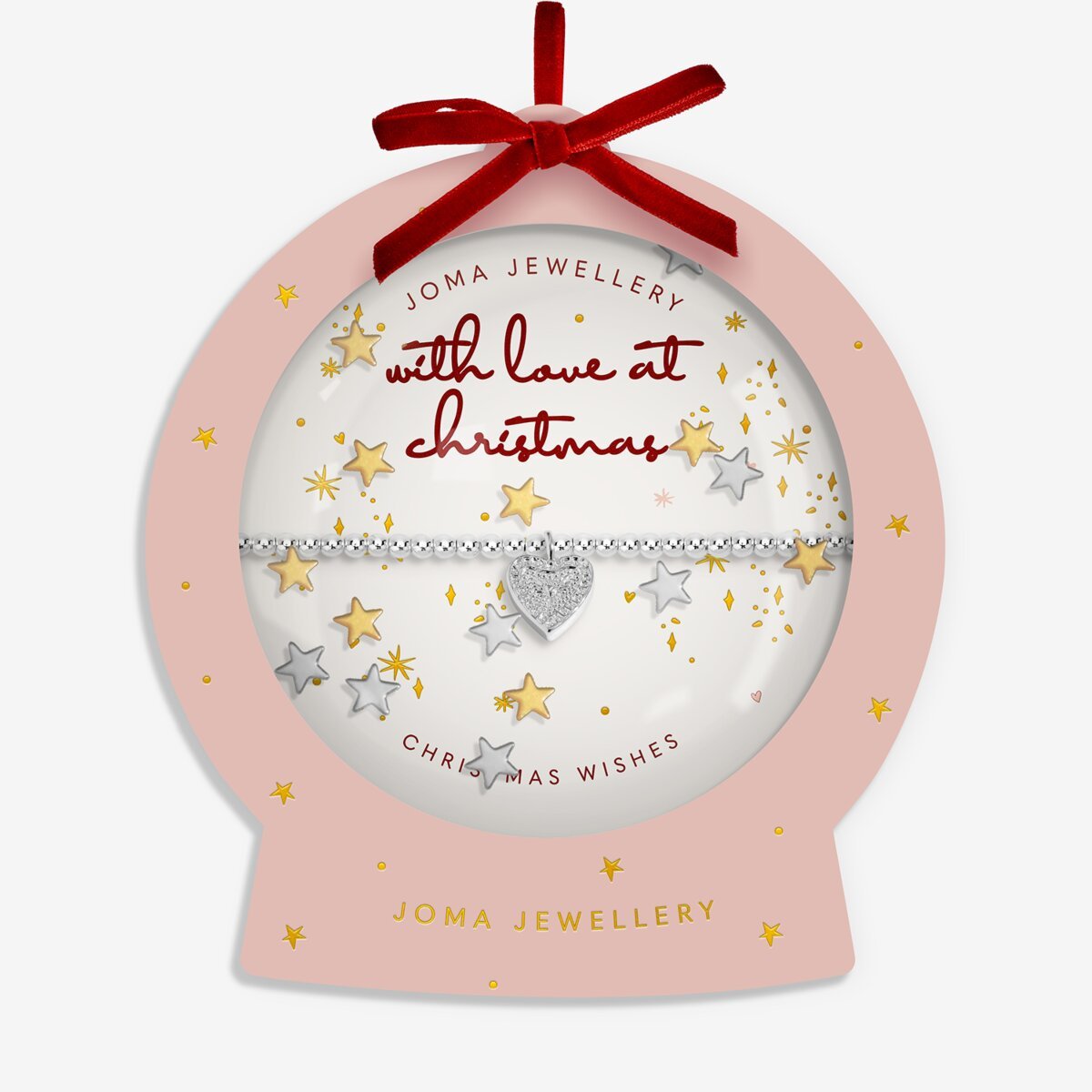 Snowglobe A Little 'With Love at Christmas' Bracelet - RUTHERFORD & Co