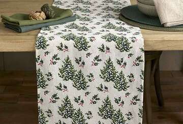 Snowy Trees Runner - RUTHERFORD & Co