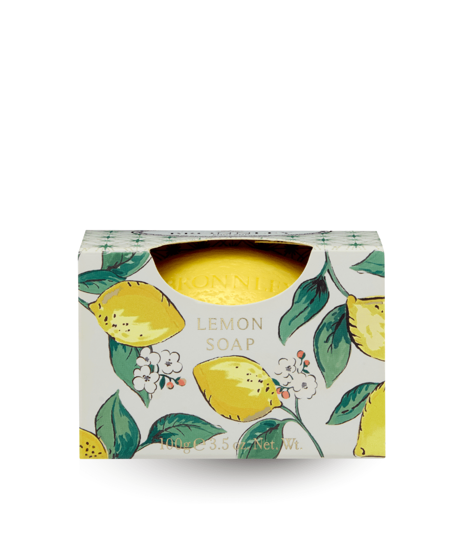 Soap In Gift Carton 100g Lemon - RUTHERFORD & Co