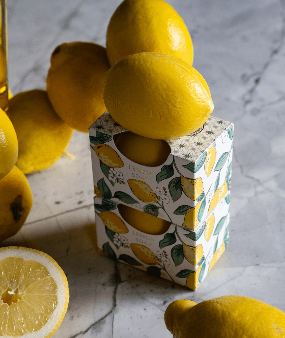 Soap In Gift Carton 100g Lemon - RUTHERFORD & Co