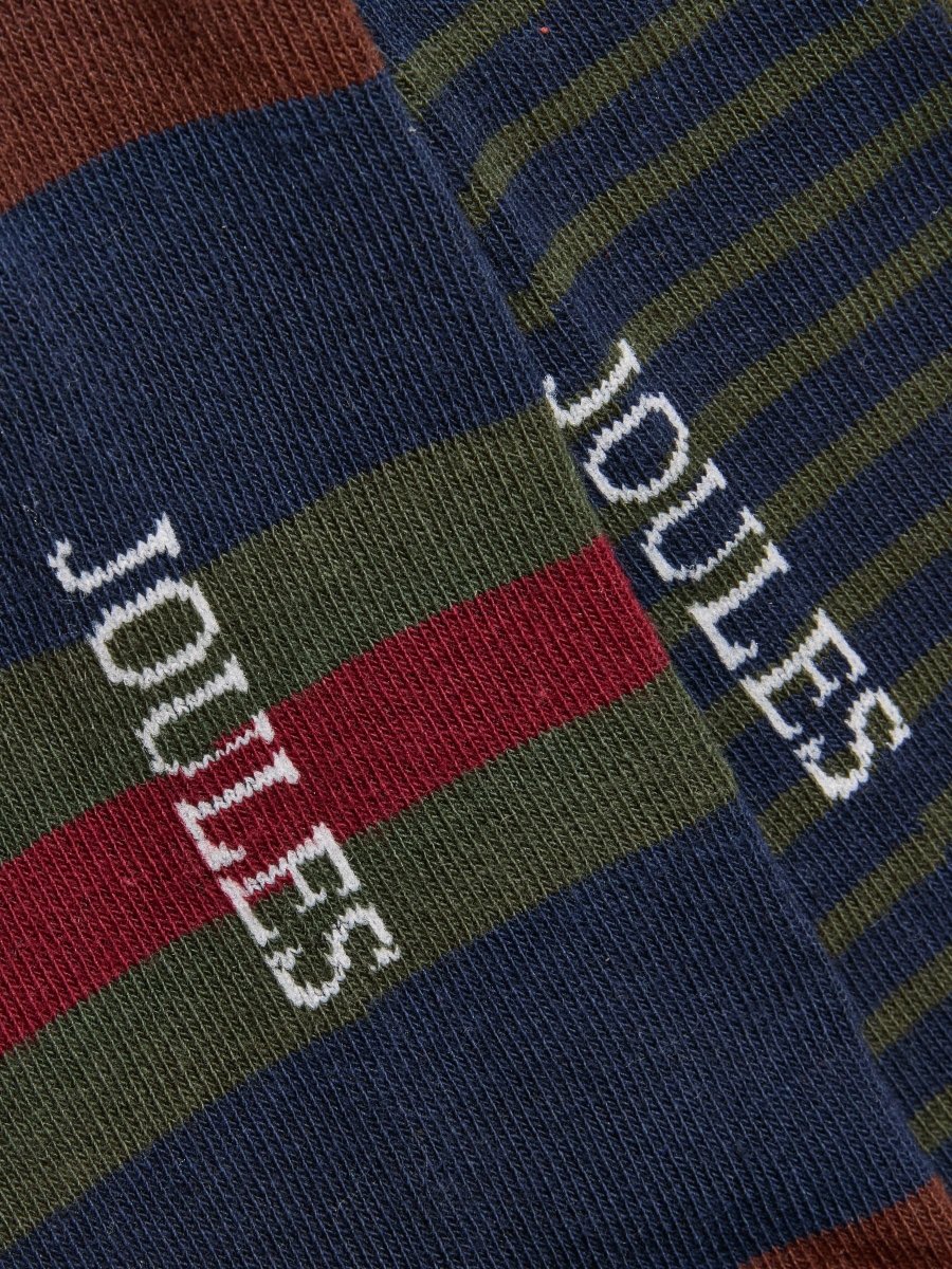 Socks 2 Pack (size 7-12) - Green Rugby - RUTHERFORD & Co