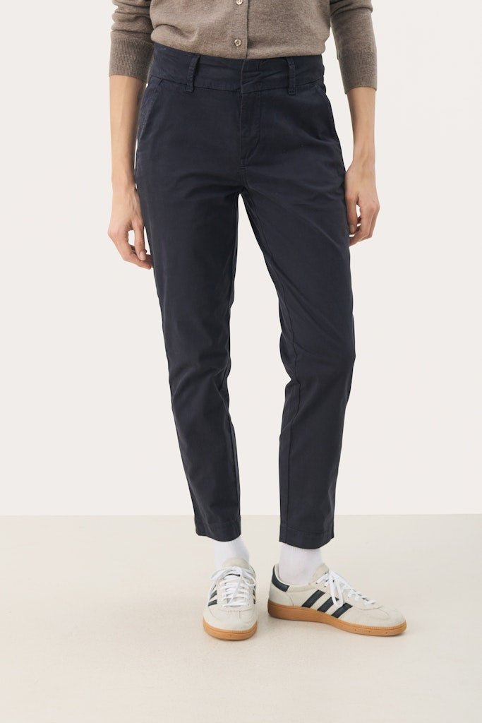 SoffysPW Pa Trousers - Dark Navy - RUTHERFORD & Co
