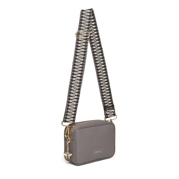 Soho Camera Cross Body Bag/Slate - RUTHERFORD & Co