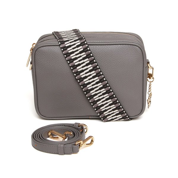 Soho Camera Cross Body Bag/Slate - RUTHERFORD & Co