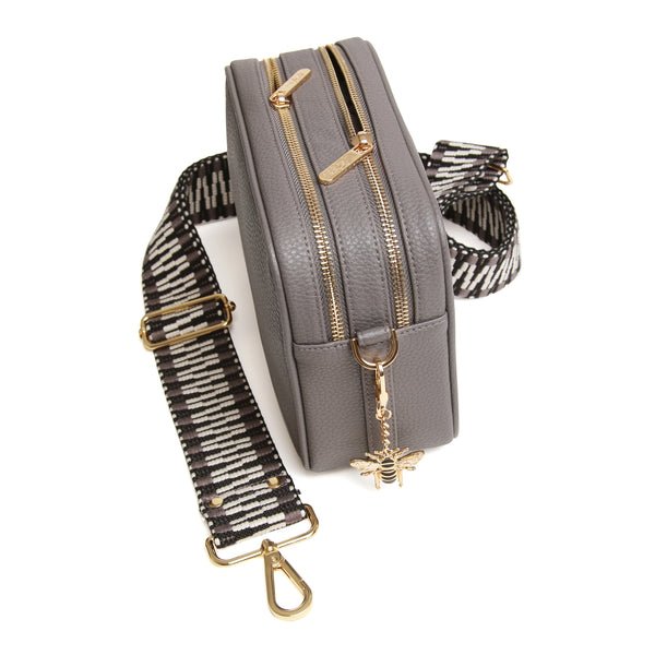 Soho Camera Cross Body Bag/Slate - RUTHERFORD & Co