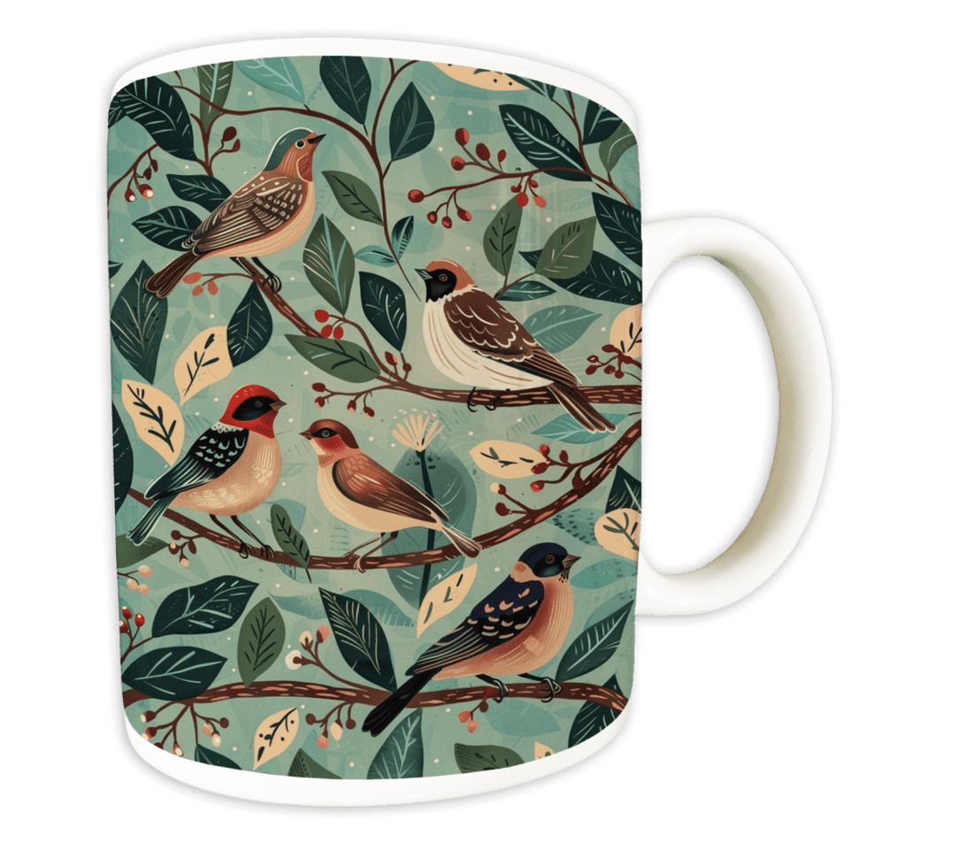 Song Birds Mug - RUTHERFORD & Co