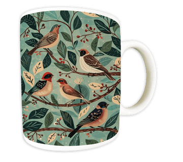 Song Birds Mug - RUTHERFORD & Co