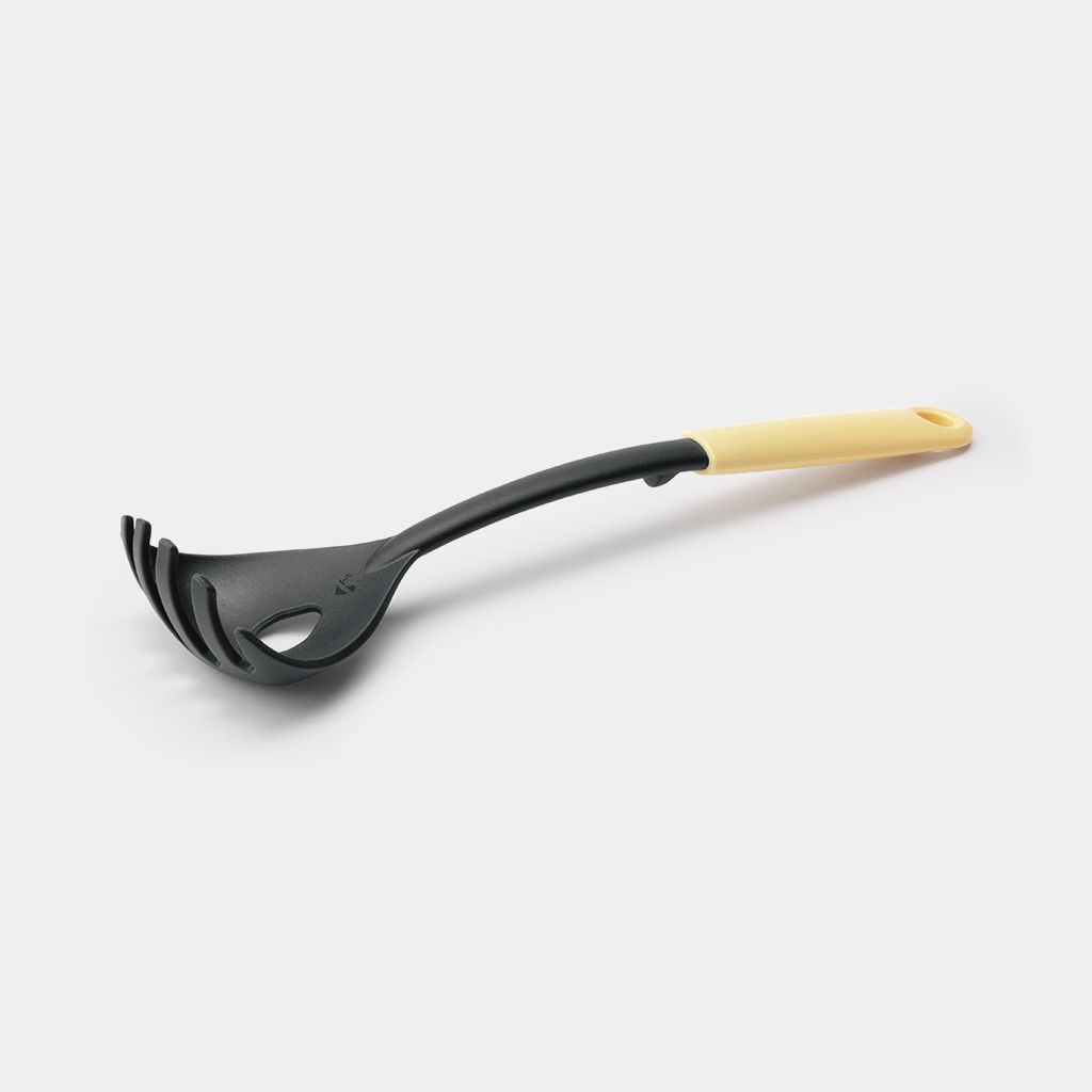 SPAGHETTI SPOON PLUS MEASURE TOOL TASTY+ - Vanilla Yellow - RUTHERFORD & Co