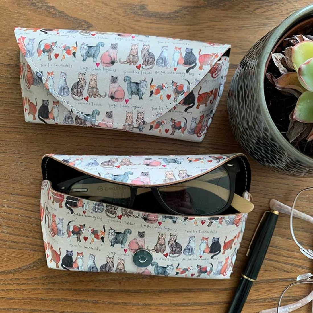 Spectacle Case/Marvellous Moggies - RUTHERFORD & Co