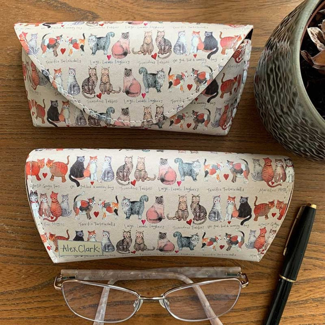 Spectacle Case/Marvellous Moggies - RUTHERFORD & Co