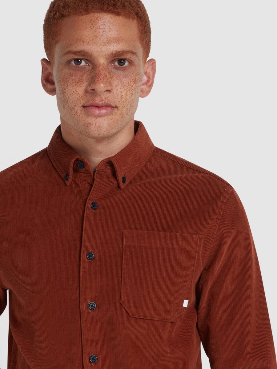 Spencer Casual Fit Corduroy Shirt - RUTHERFORD & Co