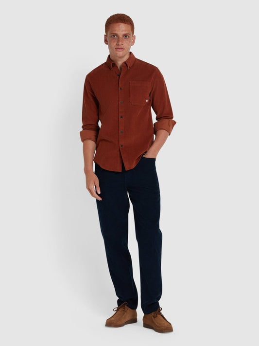 Spencer Casual Fit Corduroy Shirt - RUTHERFORD & Co