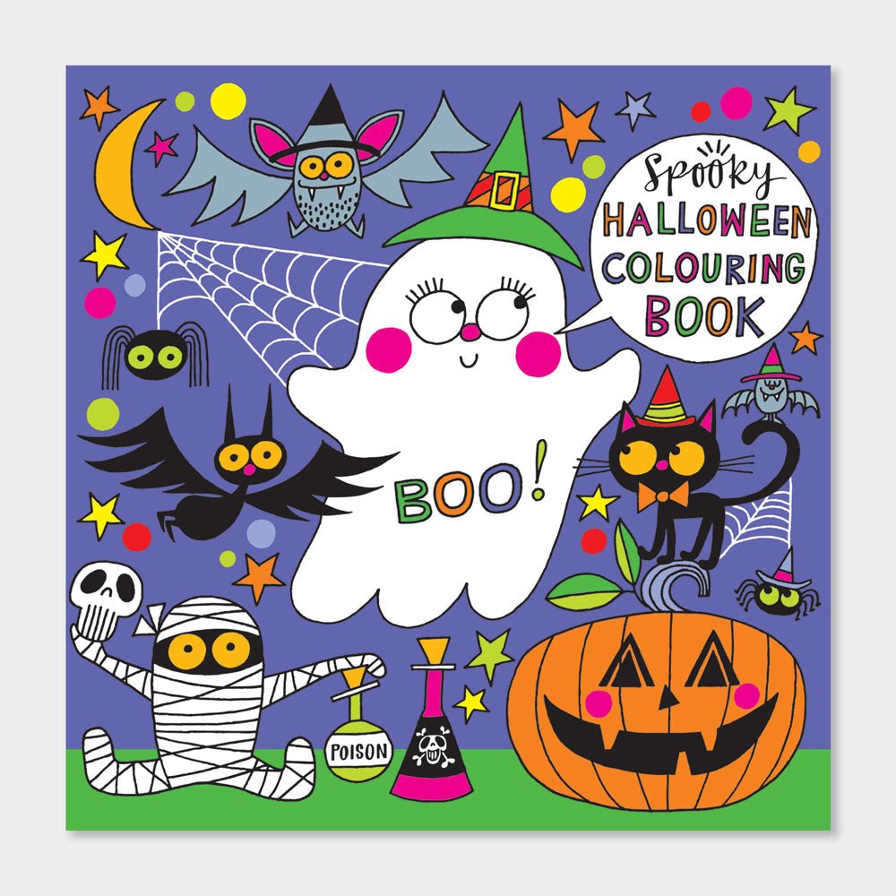 Spooky Halloween Colouring Book - RUTHERFORD & Co