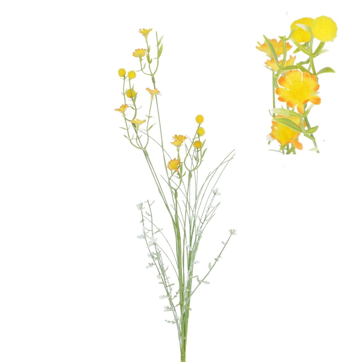 Spray 74cm - Yellow Daisies - RUTHERFORD & Co