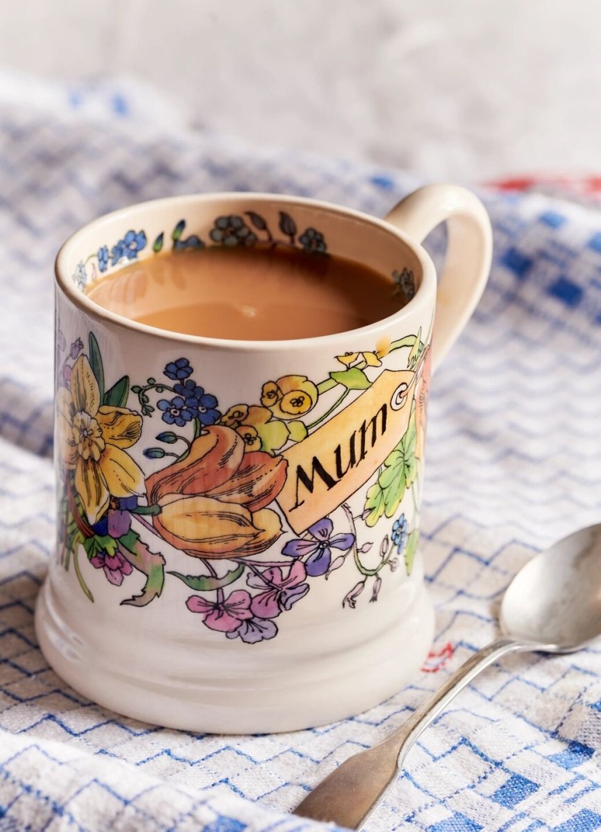 Spring Bunch Mum 1/2 Pint Mug - RUTHERFORD & Co
