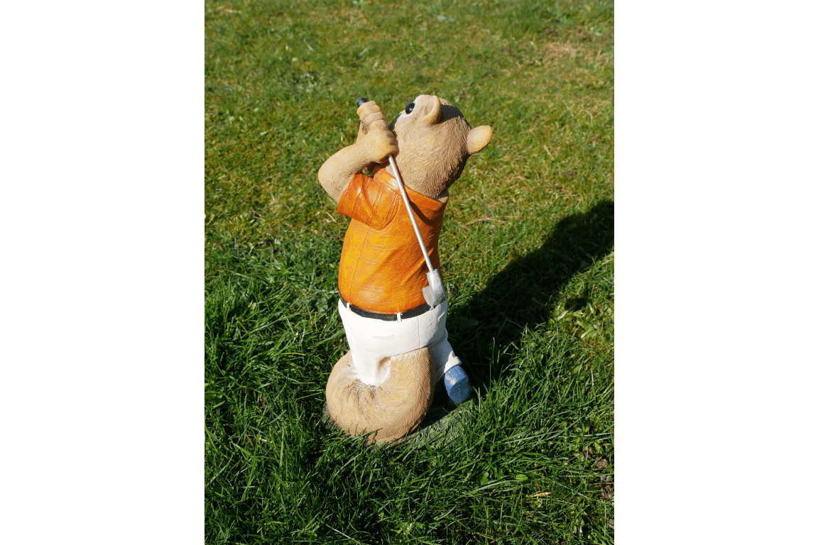 Squirrel Golfer - RUTHERFORD & Co